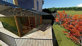 Preciosa y exclusiva casa moderna en construcción en Begur