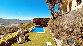 Beautiful villa with sea views in Santa Cristina d'Aro