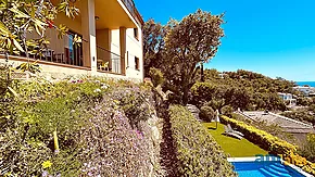 Beautiful villa with sea views in Santa Cristina d'Aro