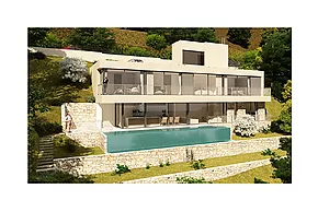 Modern house project in Begur