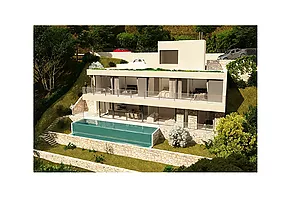 Modern house project in Begur