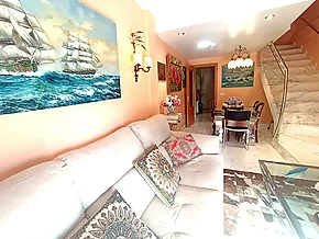 Apartament amb vistes al mar a Puerto de Palamos