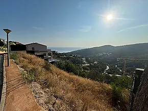 Terrain avec de belles vues sur la mer à Begur