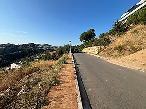 Terrain avec de belles vues sur la mer à Begur