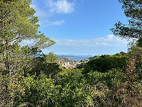 Land with beautiful views in Begur