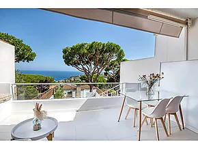 Maison de ville avec vue sur la mer à Sant Feliu de Guíxols