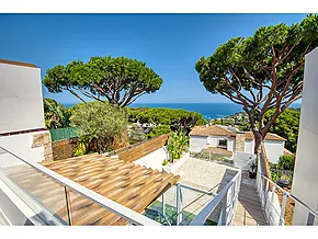 Maison de ville avec vue sur la mer à Sant Feliu de Guíxols