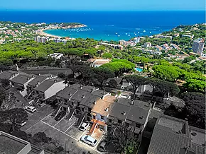 Maison de ville avec vue sur la mer à Sant Feliu de Guíxols