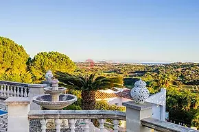 Belle villa rustique avec vue mer à Calonge