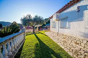 Belle villa rustique avec vue mer à Calonge