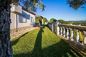 Belle villa rustique avec vue mer à Calonge