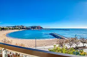 Joli appartement avec vue mer dégagée à Sant Feliu de Guíxols